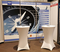 Messestand Bildungsberatung Allgäu; Mattfeldt & Sänger