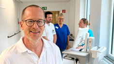 Dr. Steffen Vennemann (vorne) mit Team. 