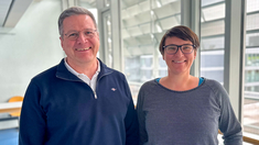 Dr. Volkmar Reschke und Dr. Anika Wagner.