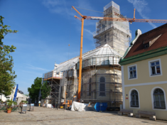 Statische Sanierung und Außeninstandsetzung der Frauenkapelle in Marktoberdorf.