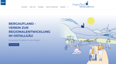 Startseite der neuen Website vom `bergaufland` Startseite der neuen Website vom `bergaufland`