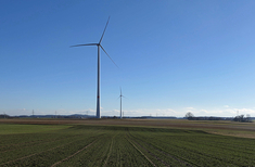 Windkraftanlagen bei Lamerdingen